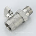 flexible union female thread to male thread brass ball valve